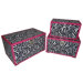 Zebra Large Trunk (Set of 3)