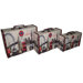 Retro London Suitcase (Set of 3)