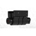 Red Laser Sight with Weaver Mount in Black