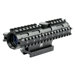 4x32 Compact Scope 3 Rail Sighting System / Mil-Dot / Weaver Mount / in Blue