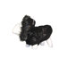 Metallic Dog Parka with Removable Hood in Black