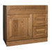 Amalfi Series 36" x 21" Red Oak Bathroom Vanity in Autumn Finish