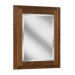 Georgetown Series 24" x 30" Black Walnut Surface Mount or Recessed Medicine Cabinet in Chestnut Finish