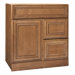 Heritage Series 30" x 21" Maple Bathroom Vanity in Ginger Glaze Finish