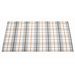Art and Cafe Tartan Placemat in Orange