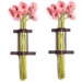 Single Tube Wall Vases (Set of 2)