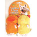 Terry Duck/Pig Dog Toy (2 Pack)