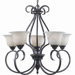 Birmingham  Chandelier in British Bronze