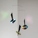 Abstract Reflections Mobile in Black