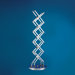 Vex Five Light Table Lamp in Chrome