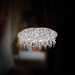 Glassia 24 Light Semi Flush Mount