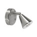 One Light Puck LED Spotlight in Satin Nickel