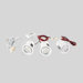 Gimbal Three Light Mini Pot Adjustable Light Kit in White
