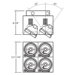 4 Light Multiple Recessed Light