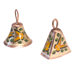 The Olimpia and Pepe Artisan Monarch Butterfly Copper Bells (Set of 2)