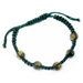 The Hema Artisan Oneness Tigers Eye Shamballa Bracelet