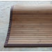 Bamboo Border Brown Rug