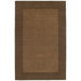 Structures Chocolate Border Rug
