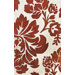 Cine Elegant Rust Rectangular Contemporary Rug