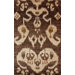 Sophist-Ikat Herman Ikat Brown Rug