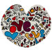 KinderLOOM Heart Multi Kids Rug