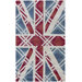 Modella England Flag Blue Novelty Rug