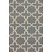 Marbella Moroccan Trellis Grey Kilim Rug