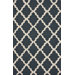 Moderna Charcoal Moroccan Trellis Rug