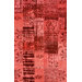 Overdye Tuscon Patchwork Crimson Rug