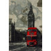 Sovereign Grey London Bus Novelty Rug
