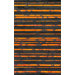 Noxian Orange Distressed Rug