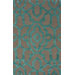 Fancy Charcoal Ornate Trellis Rug