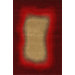 Modella Red Ombre Border Rug
