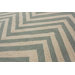 Trellis Light Blue Chevron Rug