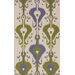 Trellis Green Ikat Rug