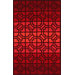 Trellis Fire Red Wendy Rug