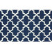 Trellis Navy Nadia Rug