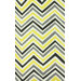 Trellis Chartreuse Chevron Rug