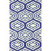 Trellis Navy Sandra Rug