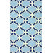 Trellis Blue Ryan Rug