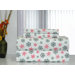 Heavy Weight Snow Flakes Printed Flannel Sheet Set