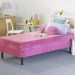 Kids Memory Foam Mattress with Water Proof Cover in Pink