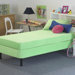 Kids Memory Foam Mattress with Water Proof Cover in Green