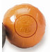 Orbee-Tuff Diamond Plate Orbee Ball Dog Toy in Orange