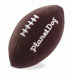 Squeaky Plush Football Dog Toy
