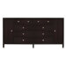 Modern Glamour Monroe 8 Drawer Dresser