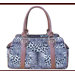 Faux Leather Handbag Pet Carrier in Zebra