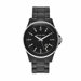 Women's Classic Black Acrylic Watch