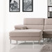 Solana Left Cotton Sectional