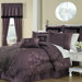 Lorenzo 8 Piece Comforter Set in Purple
